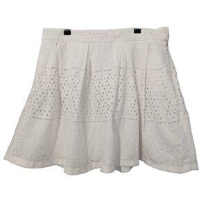 Women's Banana Republic White Lace Skirt - Sz 12